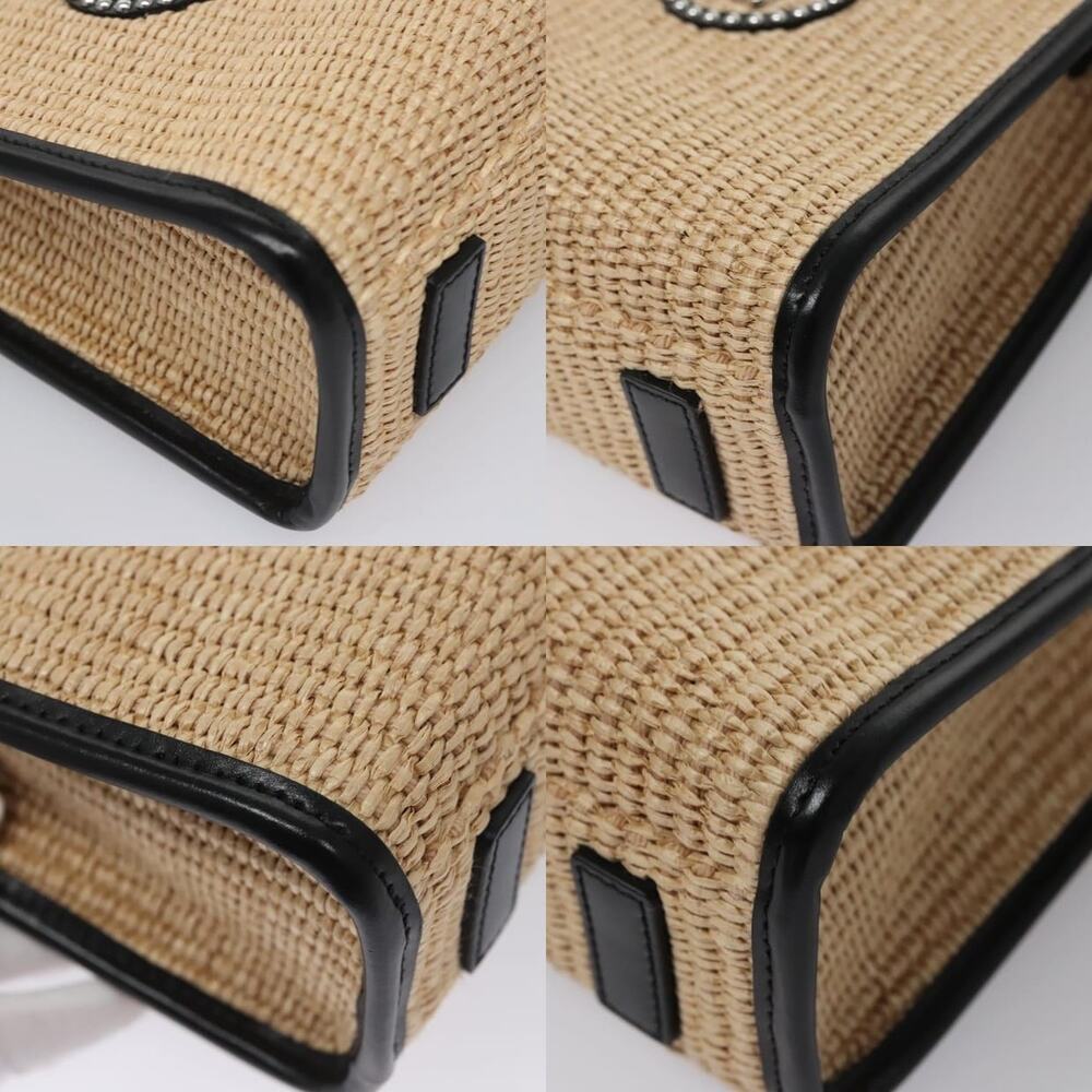 Versace Raffia Handbag Beige - Picture 11 of 15